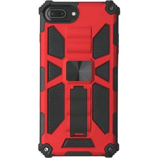 EIDERWOOD iPhone 8 Plus / 7 Plus / 6 (s) Plus Håndværker Bagside Cover m. Kickstand - Rød