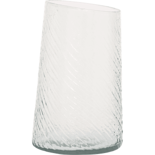 URBAN NATURE CULTURE Flyt vase 25 cm Klar