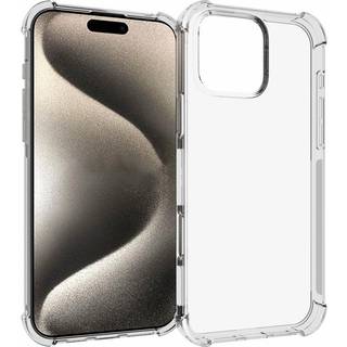 EIDERWOOD iPhone 16 Pro Max Fleksibelt Plastik Bagside Cover m. Kraftige Hjørner - Gennemsigtig