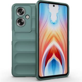 EIDERWOOD Oppo A79 (5G) / A2 (5G) Fleksibelt Plastik Bagside Cover - Grøn