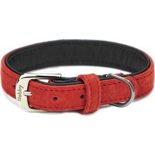 Halsbånd VELOURS - XS-S - Rød