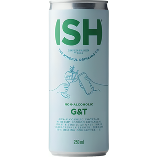 ISH Spirits Alkoholfri Gin & Tonic 25 cl 0,4%