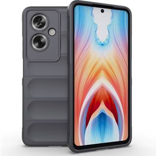 EIDERWOOD Oppo A79 (5G) / A2 (5G) Fleksibelt Plastik Bagside Cover - Grå
