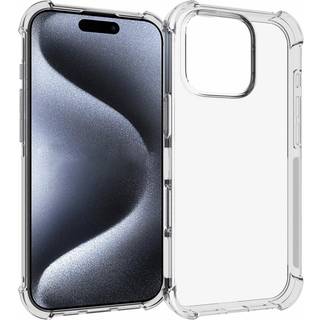 EIDERWOOD iPhone 16 Pro Fleksibelt Plastik Bagside Cover m. Kraftige Hjørner - Gennemsigtig
