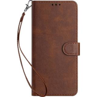 EIDERWOOD Motorola G85 (5G) Læder Flip Cover m. Kortholder & Strop - Brun