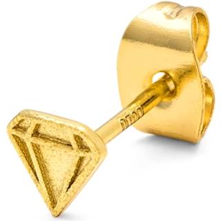 Diamond Ørering, Gold Plated