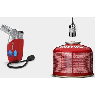 Stormtænder Primus PowerLighter III Red + Power Gas 100 gram + påfyldningsadapter