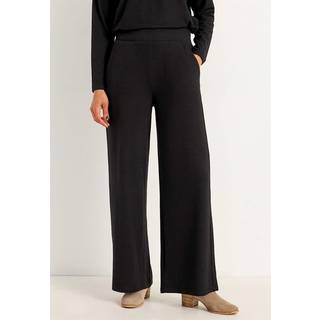 Brede jerseybukser med lommer