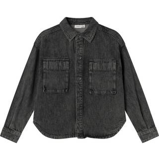 NAME IT Seven Denim Skjorte Medium Grey Denim