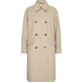 Mos Mosh Mmvenice Wool Coat Jakker 155530 Feather Gray (XL)