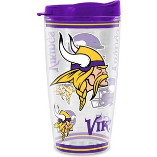 Rico Industries NFL Fodbold Minnesota Vikings Double Wall 16oz Tritan Tumbler