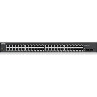 Zyxel GS1900-48HPv2 Managed L2 Gigabit Ethernet (10/100/1000) Power over Ethernet (PoE) Black
