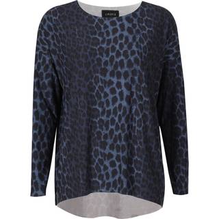 Liberte Essentiel Alma bluse dusty navy leo