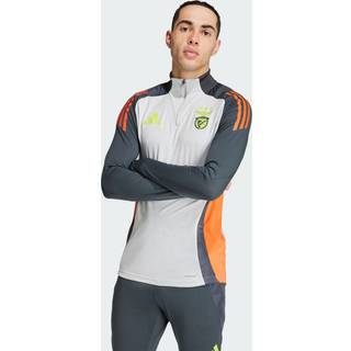 Benfica Tiro 24 Competition træningsoverdel - Light Solid Grey / Semi Solar Red - XS