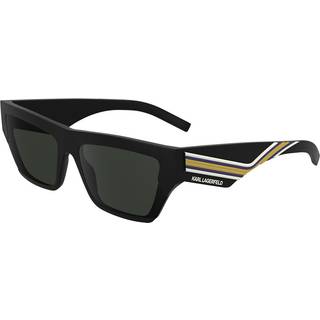 Karl Lagerfeld Unisex KL6163S 002 Solbriller Bio-injekt Sort Firkantet Normal
