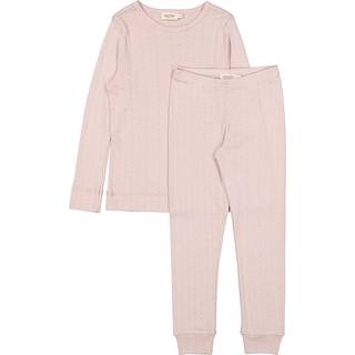 Marmar Faded Rose Pointelle Nattøjssæt Modal