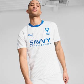Men&#39;s Puma Al-Hilal SFC 24/25 Away Jersey, White, Size XXL, Sport - Blue Intense - XXL