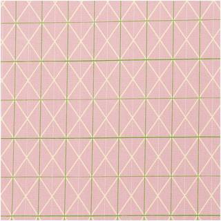 Druckstoff Canvas Raster rosa 140cm - Rosa