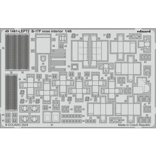 B-17F nose interior 1/48