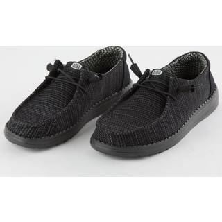 HeyDude Women's Wendy Stretch Sox Sneaker Damer størrelse 41 farve sort/grå