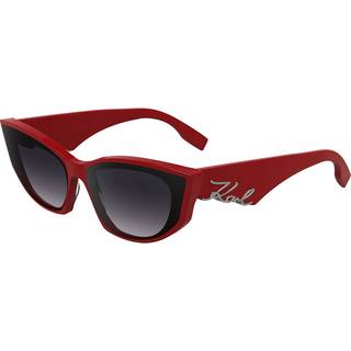 Karl Lagerfeld Kvinde KL6162S 600 Solbriller Acetat Rød Cat Eye Normal Skygge