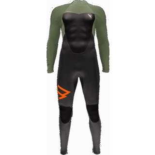 Brunotti Defence 5/4mm Backzip Neopren Våddragt-Small