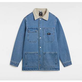 Vans - Drill Chore Denim Sherpa Jacket, Man, Blue, Size: XL - Blue - XL