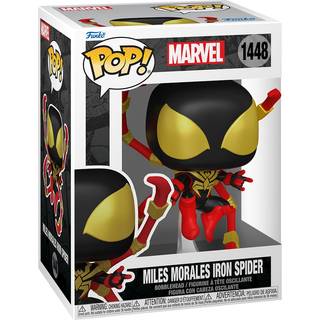 Funko Marvel actionfigur (Miles Morales Iron Spider) - På lager i butik