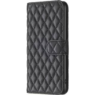 EIDERWOOD OnePlus Nord CE4 Lite (5G) Læder Flip Cover m. Pung & Strop - Rhombus - Sort