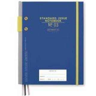 Designworks Ink Writing Book Standard Issue - Cobalt Blue & Lemon - Notesbog