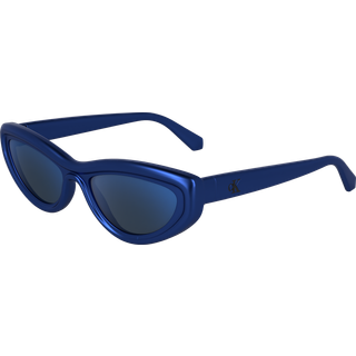 Calvin Klein Kvinde CKJ24624S 400 Solbriller Bio-injekt Blå Cat Eye Normal