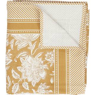 Boel&Jan Yasmine Dug 140x250 Cm / Camel - Duge & Bordløbere Bomuld Hvid - 2355785