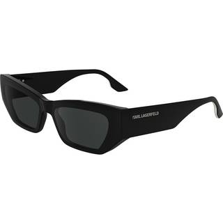 Karl Lagerfeld Unisex KL6160S 001 Solbriller Injiceret Sort Firkantet Normal