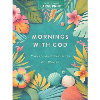 Mornings With God Large Print