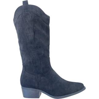 Pauline dame cowboystøvler 6630 - Black - 38