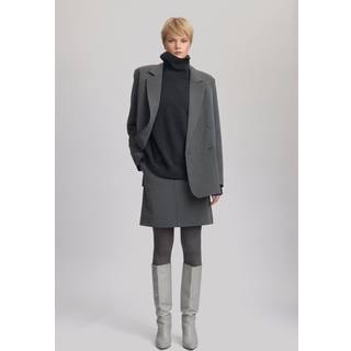 Gestuz Joellegz Mel. Pinstripe Blazer Jakker 10909505 Grey Pinstripe (34)