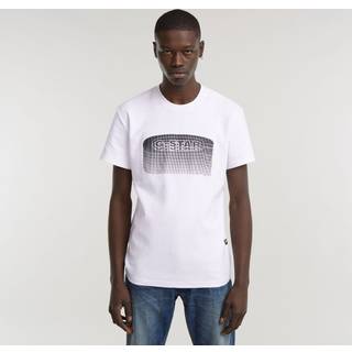 G-Star Old Skool Logo T Shirt White