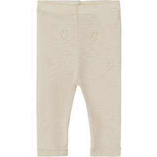Lil Atelier Sandshell Elefant Legging Merinould/modal