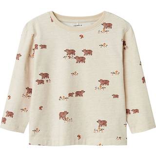 Name It Peyote Melange Svampe/bjørne Bluse
