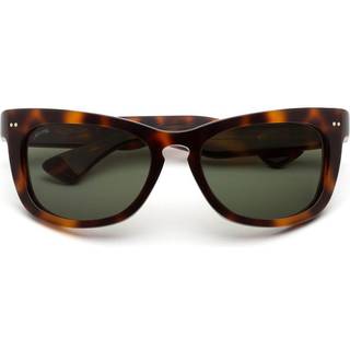 Marni Unisex Marni Isamu Havana 9FD Solbriller Acetat Havana Grøn Wraparound Normal