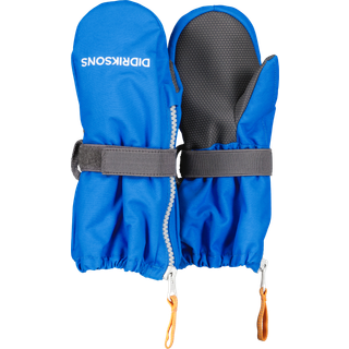 Didriksons Kid's Biggles Zip Mitten 7 Handsker Børn størrelse 0/2 farve blå