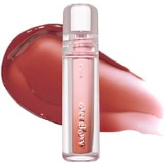 Etude over gl?dende farvetone #4 Baby Otter Brown | Ikke-sticky vegansk l?be farvetone | Fugturiseret og langvarig lipgloss | Daglig farvetone ti