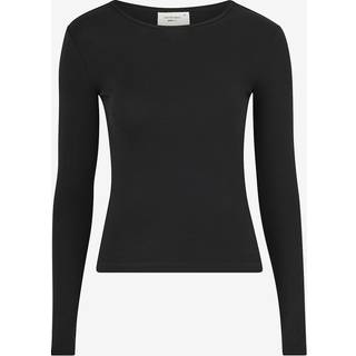 Gina Tricot-Basic long sleeve top-Langærmede toppe-Sort-XXS-Dame