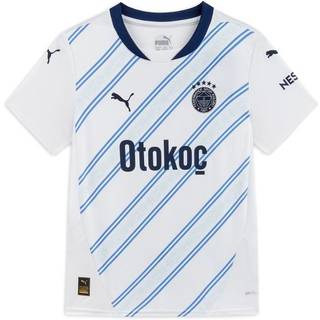Puma FenerbahÃ§e SK 24/25 Away Jersey Youth, White, Size 13-14Y, Clothing - Dusky Blue - 13-14Y