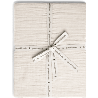 Garbo&Friends Eggshell Muslin stræklagen 90x200x30 cm
