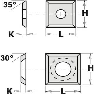CMT Vendeplatte  13,6x13,6x2 CMT - 790.136.00