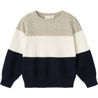 Name It Weathered Teak Strik Pullover