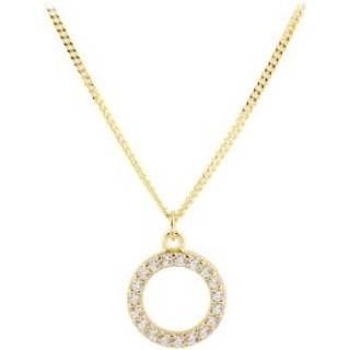 DARLING CIRCLE NECKLACE | GOLDEN