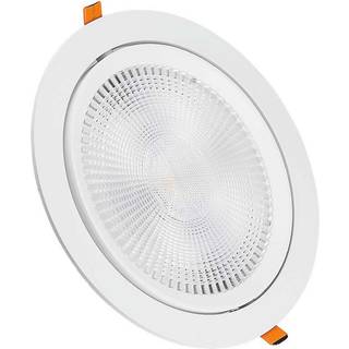 20W LED Downlight - Samsung Chip, 6400K - Kulør : Kold