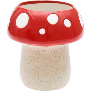 Keramik Vase Fliegenpilz
